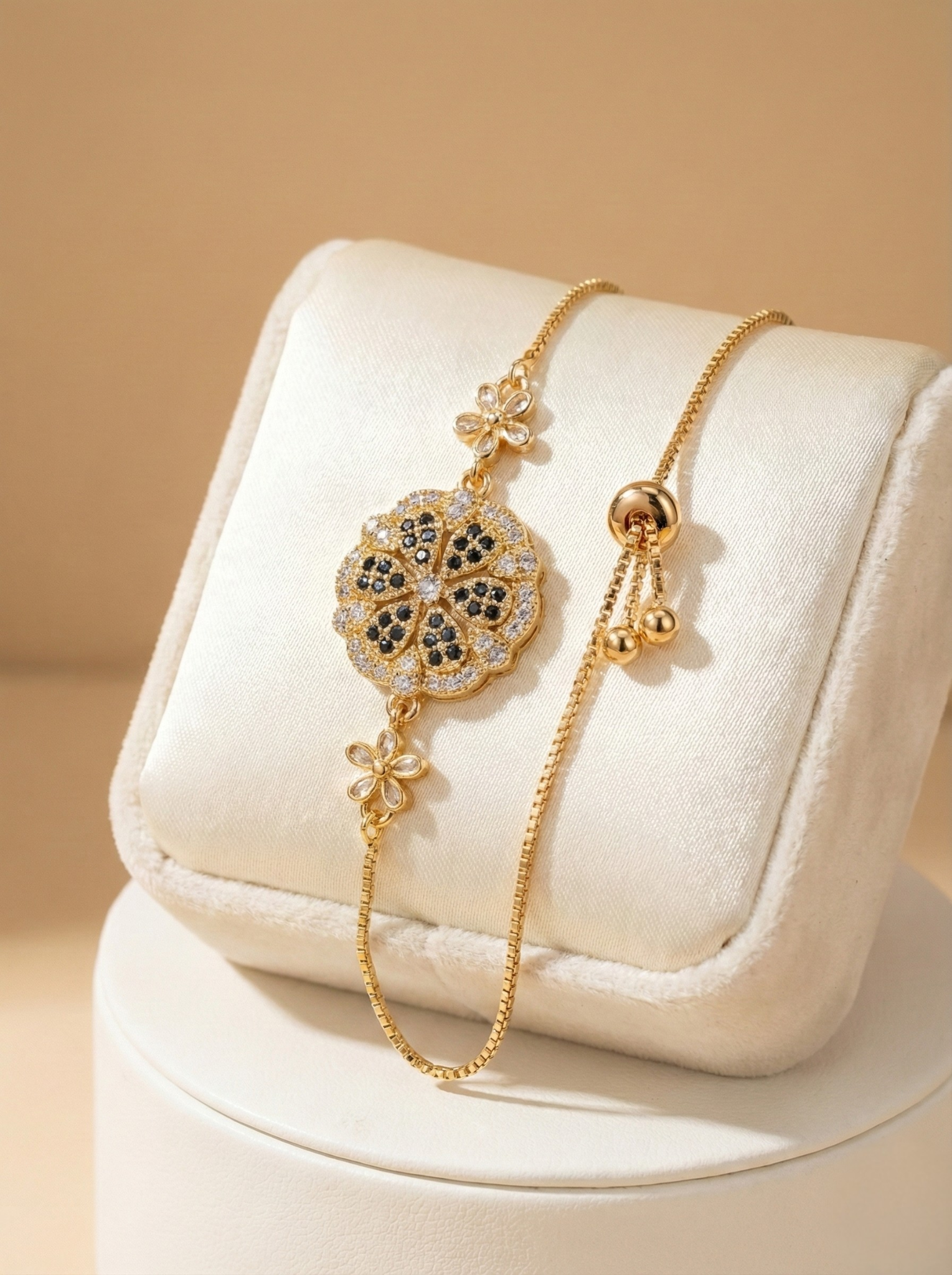 Radiant Petal Bracelet – A Touch of Timeless Pakistani Elegance