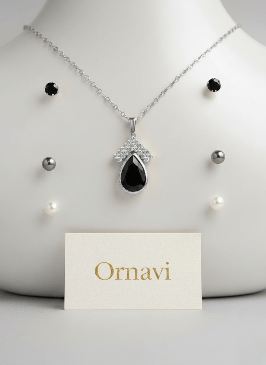 Teardrop Luxe Earrings & Necklace Set — Designed to Dazzle